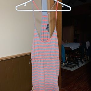 Streetwear Society short tank razor back dress with belt loops. Size sm.